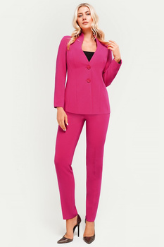 Damen Hosenanzug in Amarant – Sylvia