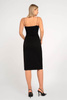 Midi-Bleistiftrock in Schwarz - Aghata