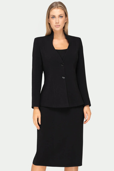 Damenkostüm mit Rock in Schwarz – Sylvia