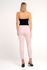 Elegante Damen-Cigarette-Hose 7/8 in Puderrosa