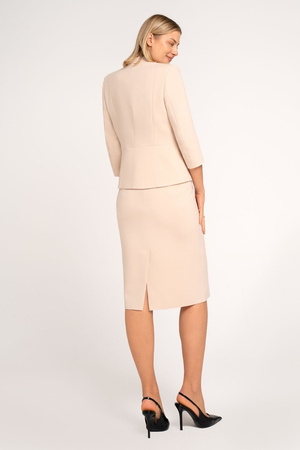 Damenkostüm mit Rock in Beige – Adele