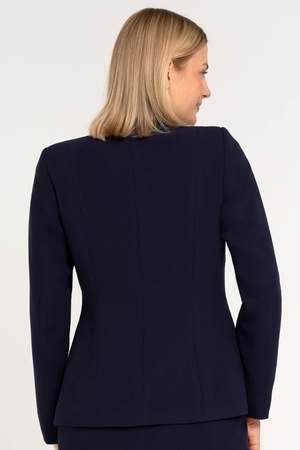 Damenkostüm mit Rock in Marineblau – Olivia