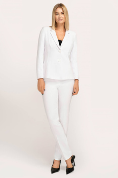 Damen-Hosenanzug in Weiß – Clara