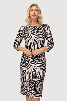 Grünes Kleid mit Karomuster und Taschen – Amelia