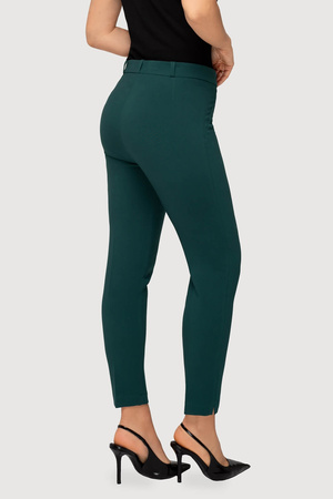 Elegante Damen-Cigarette-Hose 7/8 in Beige