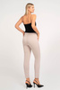 Elegante Damen-Cigarette-Hose 7/8 in Beige