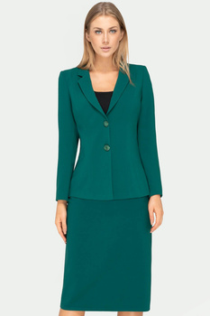 Midi-Bleistiftrock in Grün 70 cm