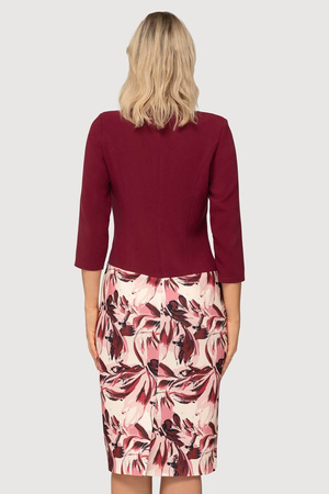 Grünes Kleid mit Karomuster und Taschen – Amelia